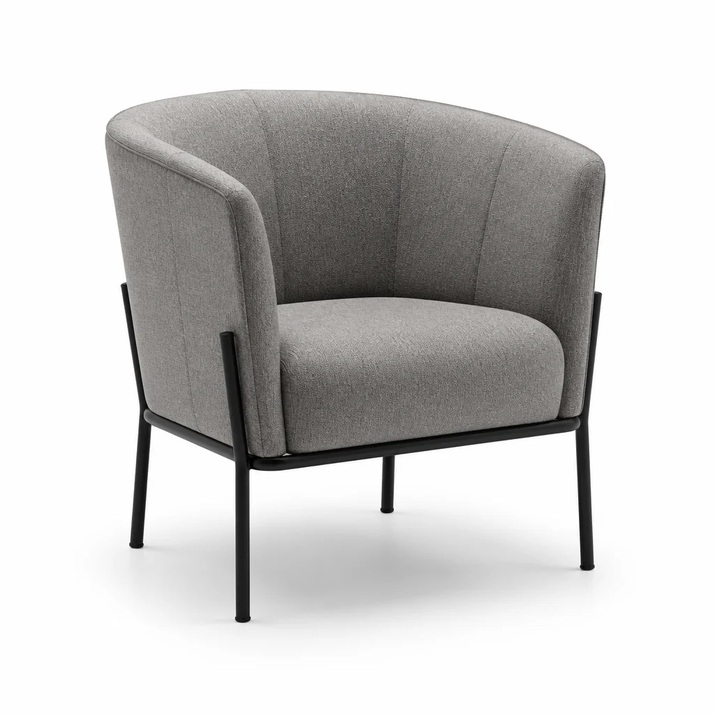 Slate Arc Lounge Chair