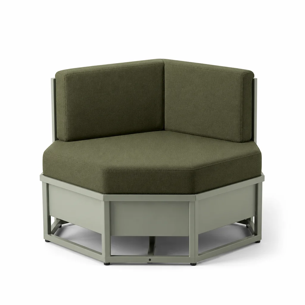 Sage Crest Outdoor Corner Lounge Chair