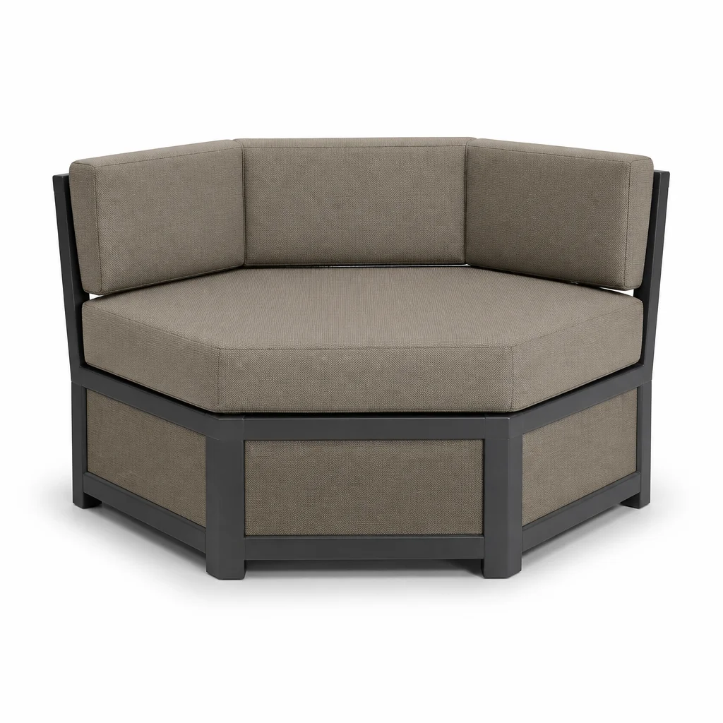 Slate Crest Outdoor Corner Lounge Chair