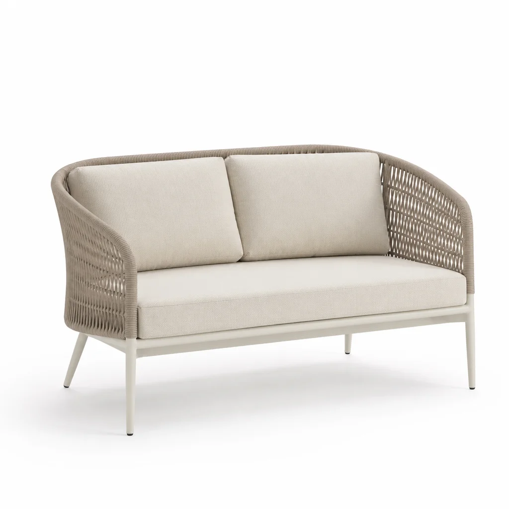 Ivory Crest Outdoor Sofa