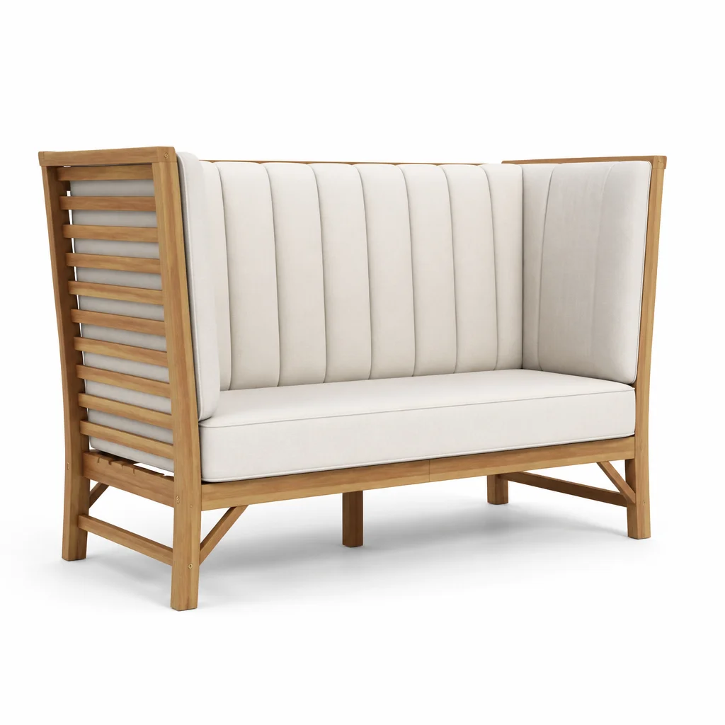 Ivory Bloom Outdoor Sofa
