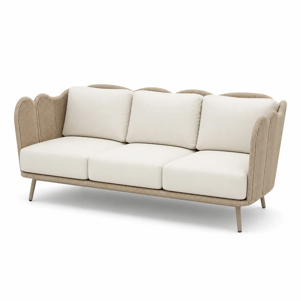 Ivory Yard Outdoor Sofa