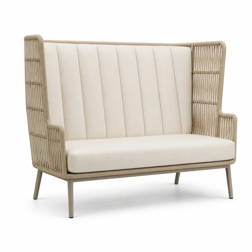 Ivory Harbor Outdoor Sofa